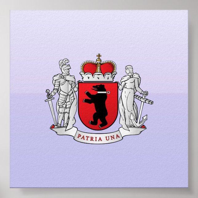 Póster Gran Samogitia, Lituania (Frente)