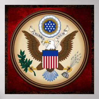 PÓSTER GRAN SELLO DE LOS ESTADOS UNIDOS