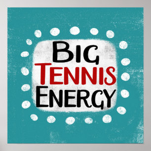 Póster Gran Tennis Energy Poster Wall Art