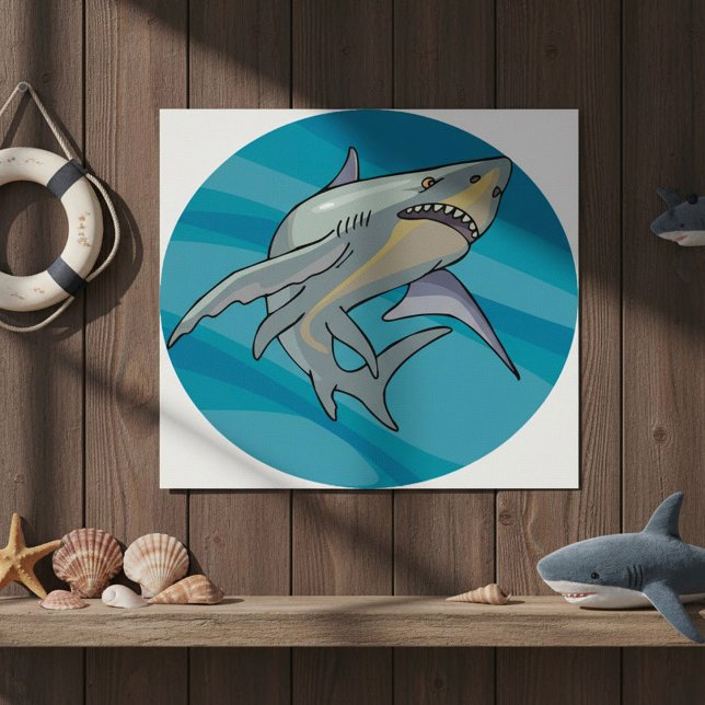 Póster Gran tiburón blanco (Subido por el creador)