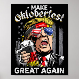 Póster Gran Trump de nuevo divertido