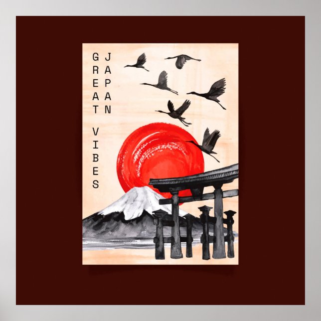 Póster Gran vibración Poster de Japón (Frente)