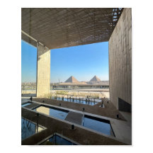 Gran vista de la pirámide desde el Museo Egipcio G