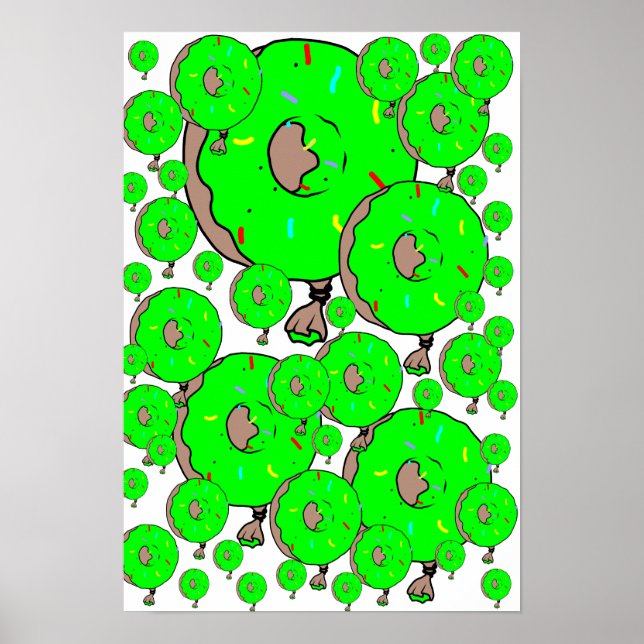 Póster Gran yum verde 2 (Frente)