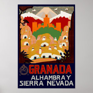 Póster Granada España
