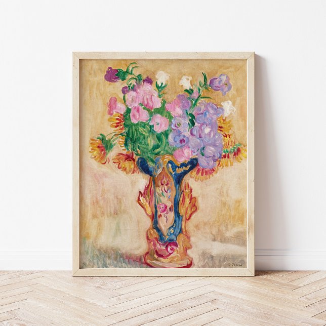 Póster Grand Bouquet au Vase en Porcelaine | Louis Valtat (Subido por el creador)