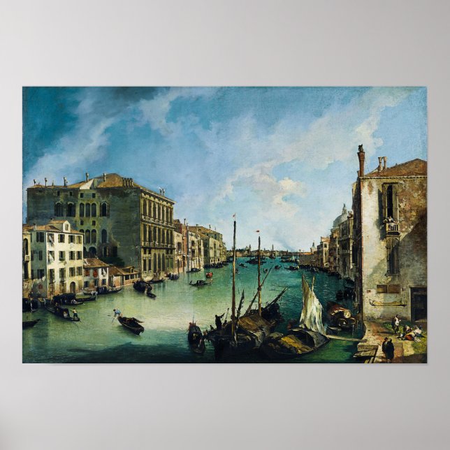 Póster Grand Canal by Canaletto (Frente)