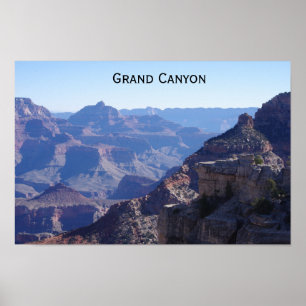 Póster Grand Canyon National Park, South Rim