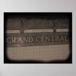 Póster Grand Central Station