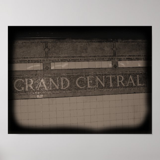 Póster Grand Central Station (Frente)