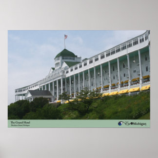 Póster Grand Hotel en la isla de Mackinac