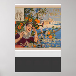 Póster Grand Hotel Palma de Mallorca Balearic Islands