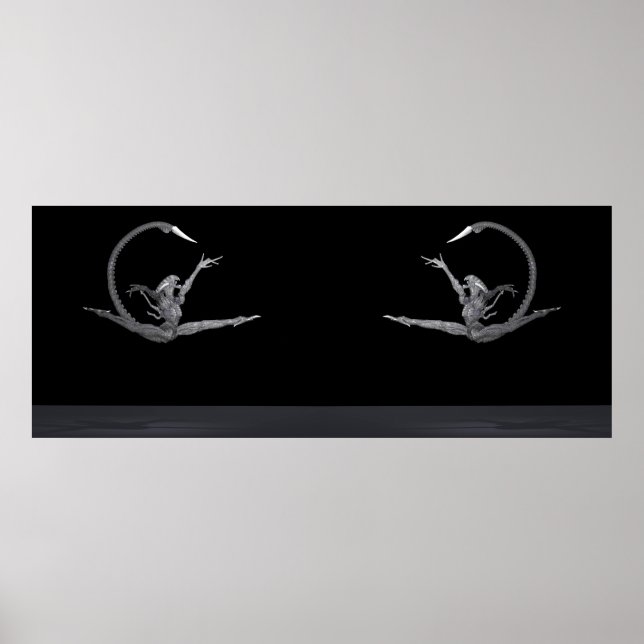 Póster Grand Jeté Aliens (Frente)