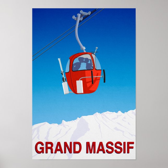 Póster Grand Massif (Frente)