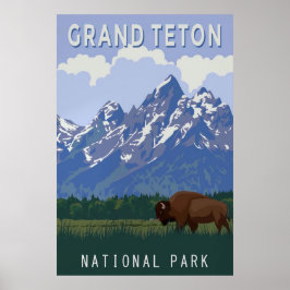 Póster Grand Teton