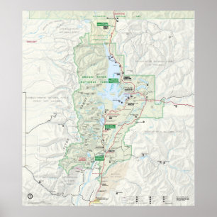 Póster Grand Teton National Park