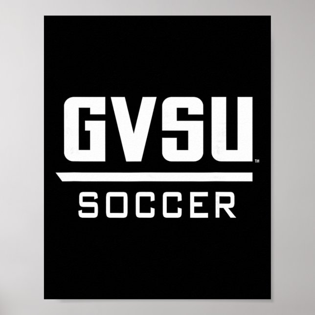 Póster Grand Valley State University Lakers Soccer Ncaa G (Frente)