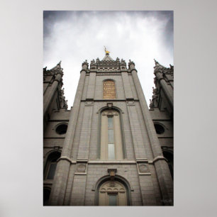 Póster grande del templo de La Iglesia de Jesucris