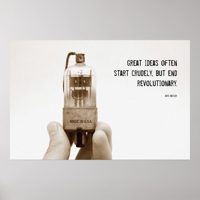 Póster Grandes ideas (Frente)