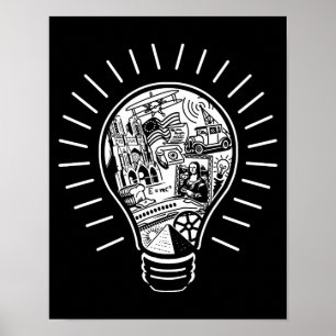 Póster Grandes ideas