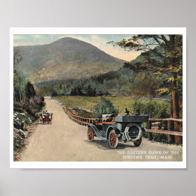 Póster Grandes MAMÁES de Barrington, Mohawk Trail, 1915 V (Frente)