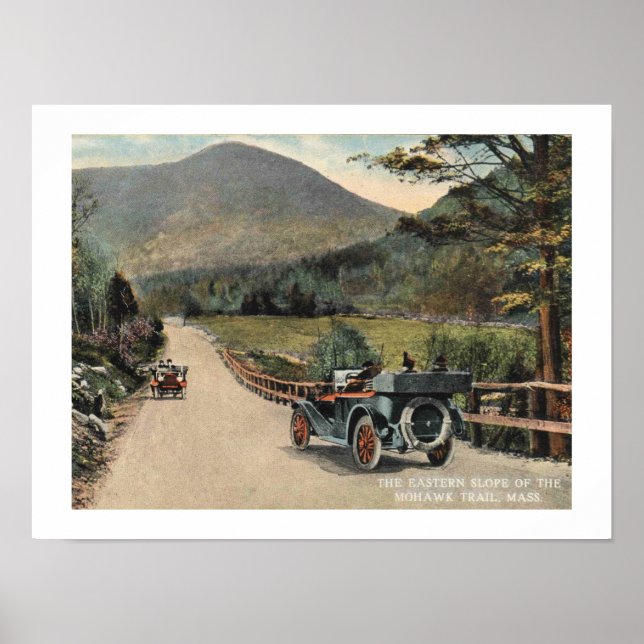 Póster Grandes MAMÁES de Barrington, Mohawk Trail, 1915 V (Frente)