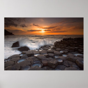 Póster Grandes olas