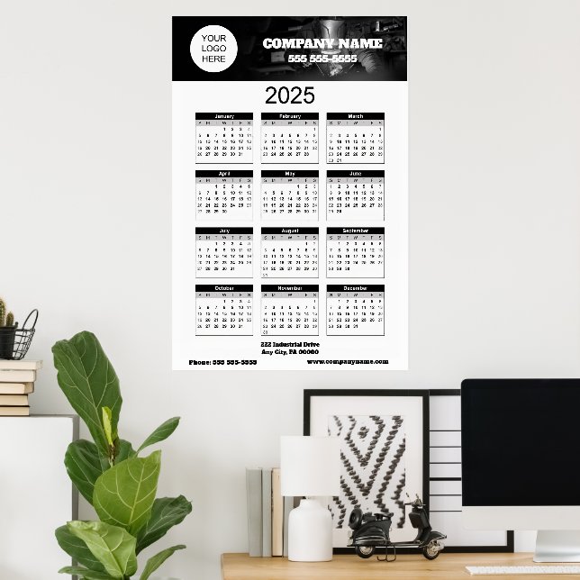 Póster Grandes promociones empresariales 2025 (Oficina en casa)