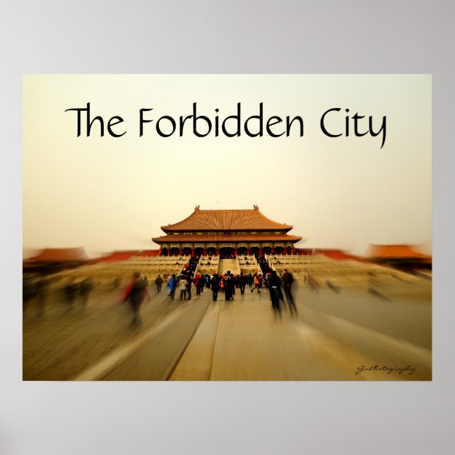 Póster Grandeza del Poster de la Ciudad Prohibida (Frente)