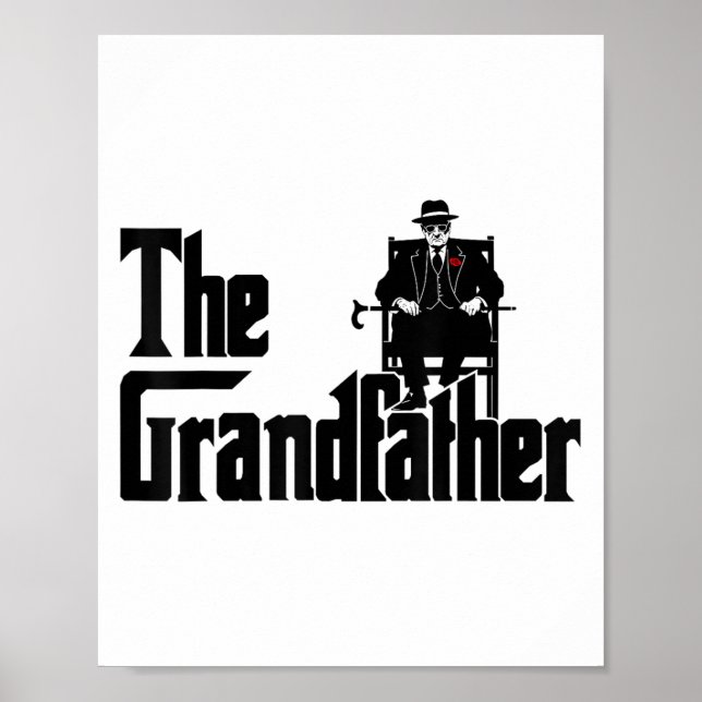 Póster Grandfather Funny Quote Design For Grandpas  (Frente)