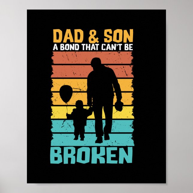 Póster Grandfather Quotes | Dad And Son (Frente)