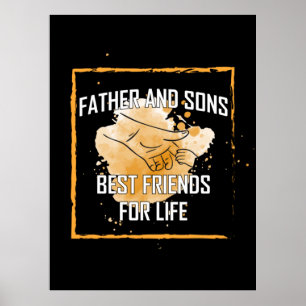 Póster Grandfather Quotes   Father And Sons Best Friend