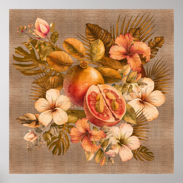 Póster Grandma Manuela's Guavas (Cretonne) (Frente)