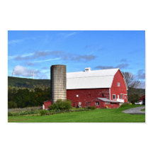 Granero Rojo y Turbinas Eólicas de Pensilvania 12