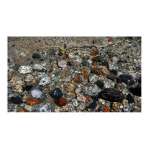 Granito de guijarros en el lago Tenaya en Yosemite