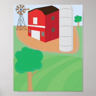 Póster Granja