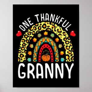 Póster Granja agradecida leopardo del arcoiris F