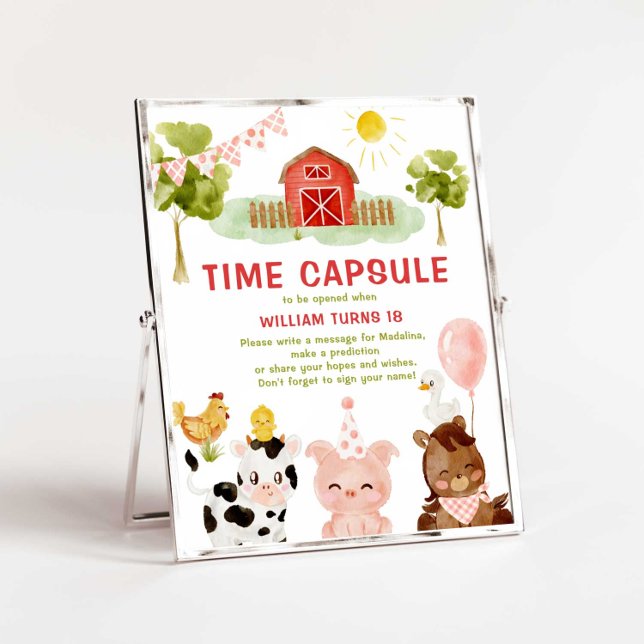 Póster Granja Animales Barnyard Cápsula de la hora de nac (Subido por el creador)