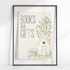 Póster Granja Animales Meadow Baby Shower Books Regalos R