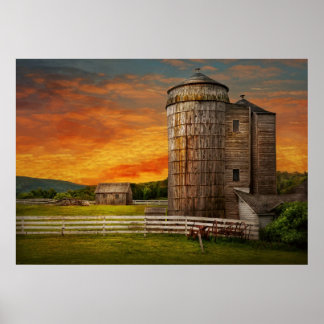 Póster Granja - Bienvenido a la granja