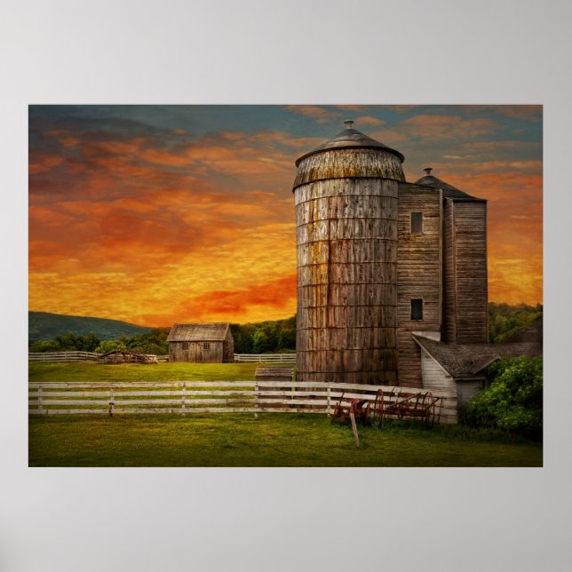 Póster Granja - Bienvenido a la granja (Frente)