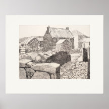 Granja Boleigh Cornwall Eleanor Hughes Reimpresión