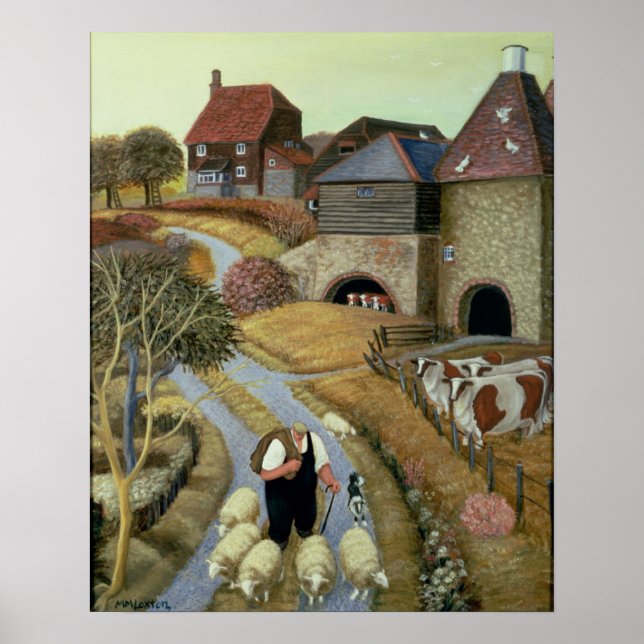 Póster Granja callejera francesa (Frente)