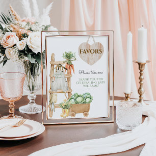 Póster Granja cultivada localmente Favoritos rusos de Bab