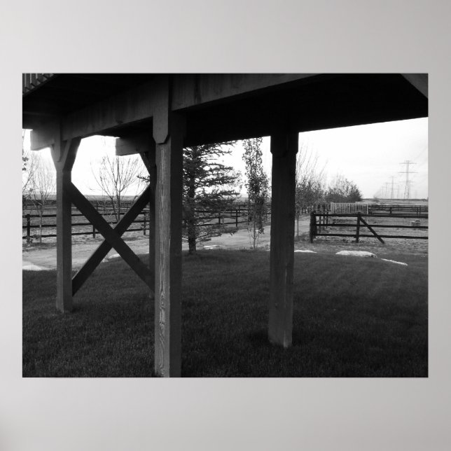 Póster Granja de caballos Farmington Utah (Frente)