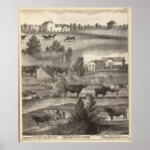 Póster Granja de Cranmoor, Toms River, NJ
