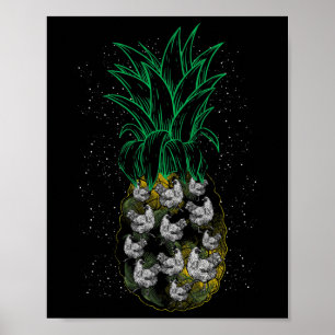 Póster Granja de Gallinas Amante de Animales Regalo de Gr