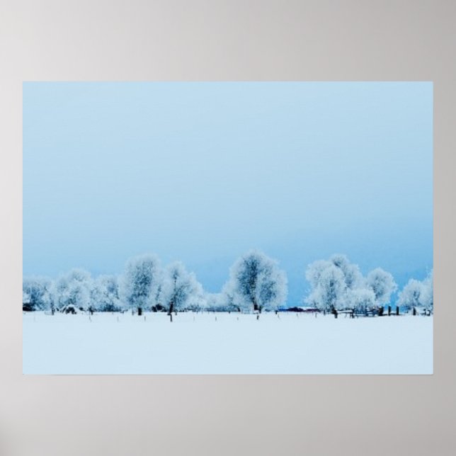 Póster Granja de invierno (Frente)