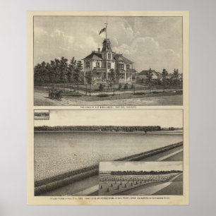 Póster Granja de Marion y del valle, Kansas