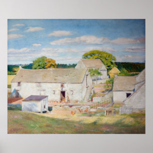 Póster Granja de Oakridge - Verano tardío (1933) William